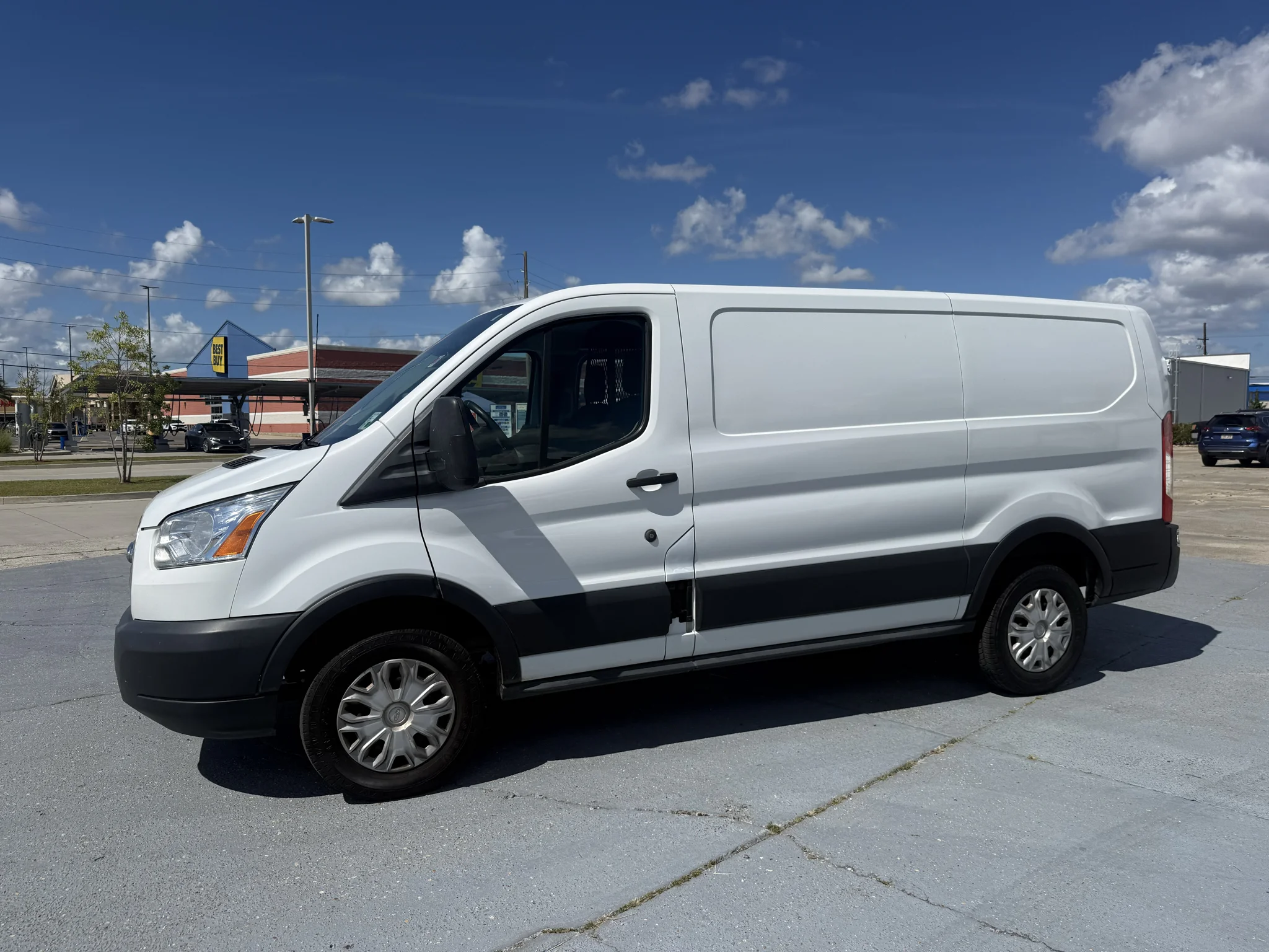 Used 2019 Ford Transit Van Base with VIN 1FTYR1ZM6KKA55080 for sale in Harvey, LA