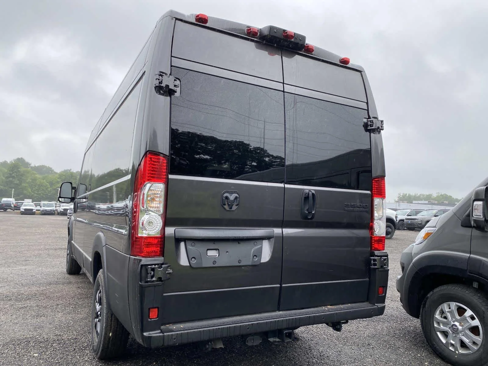 Used 2025 Granite Crystal Metallic Clearcoat Ram SLT+ image 6