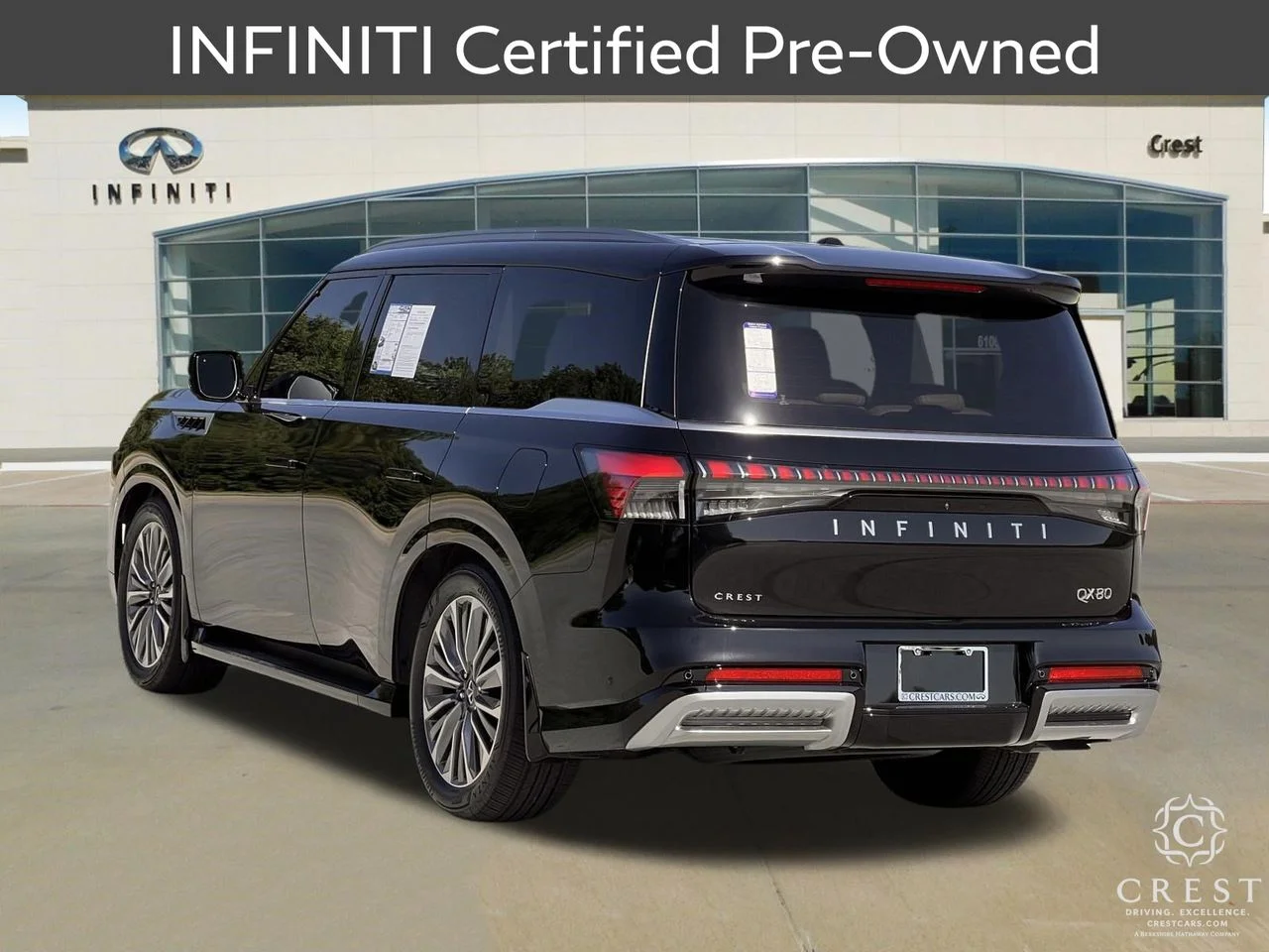 Certified Used 2026 Black Obsidian INFINITI LUXE image 8