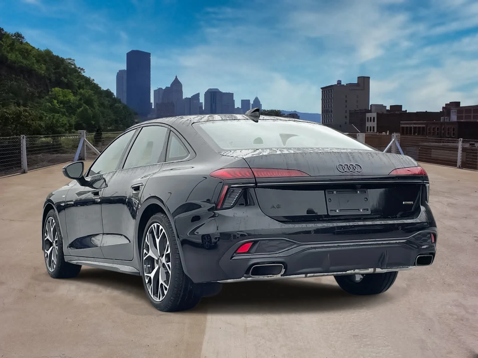 New 2026 Mythos Black Metallic Audi Premium Plus image 5