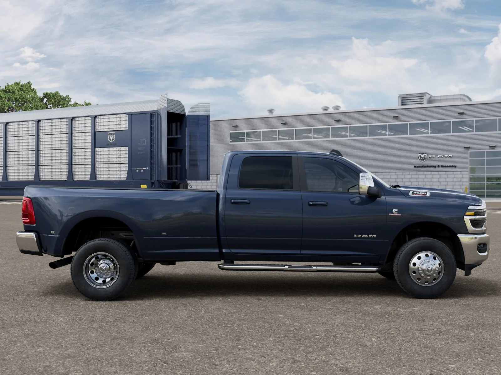 New 2026 Forged Blue Metallic Exterior Paint RAM LARAMIE image 12