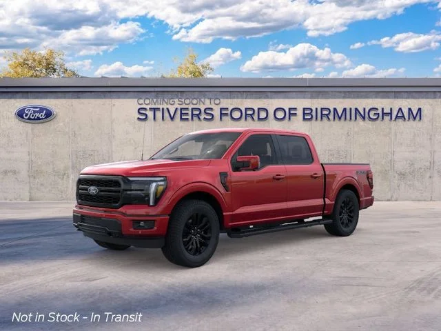 New 2026 Red Ford Lariat image 2