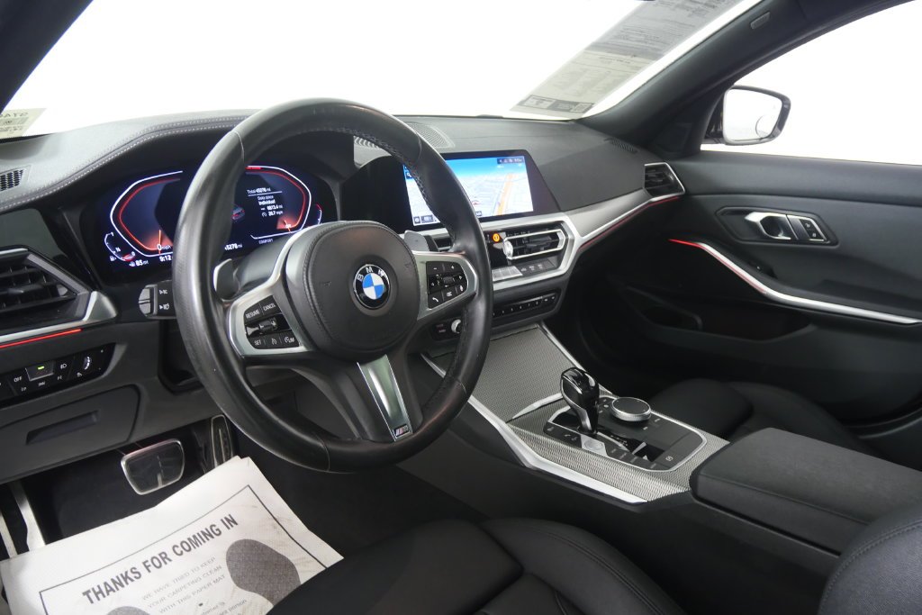 Used 2021 Alpine White BMW 330i image 13