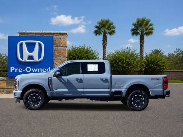 Used 2024 Glacier Gray Metallic Tri-Coat Ford Platinum image 3
