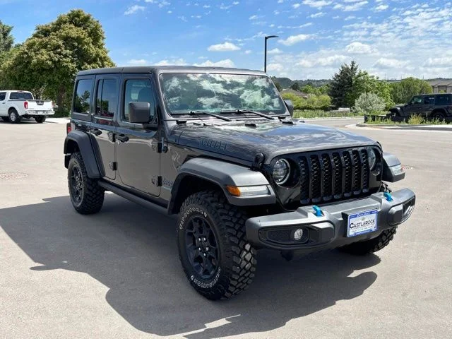 Used 2023 Gray Jeep Base 4xe image 9