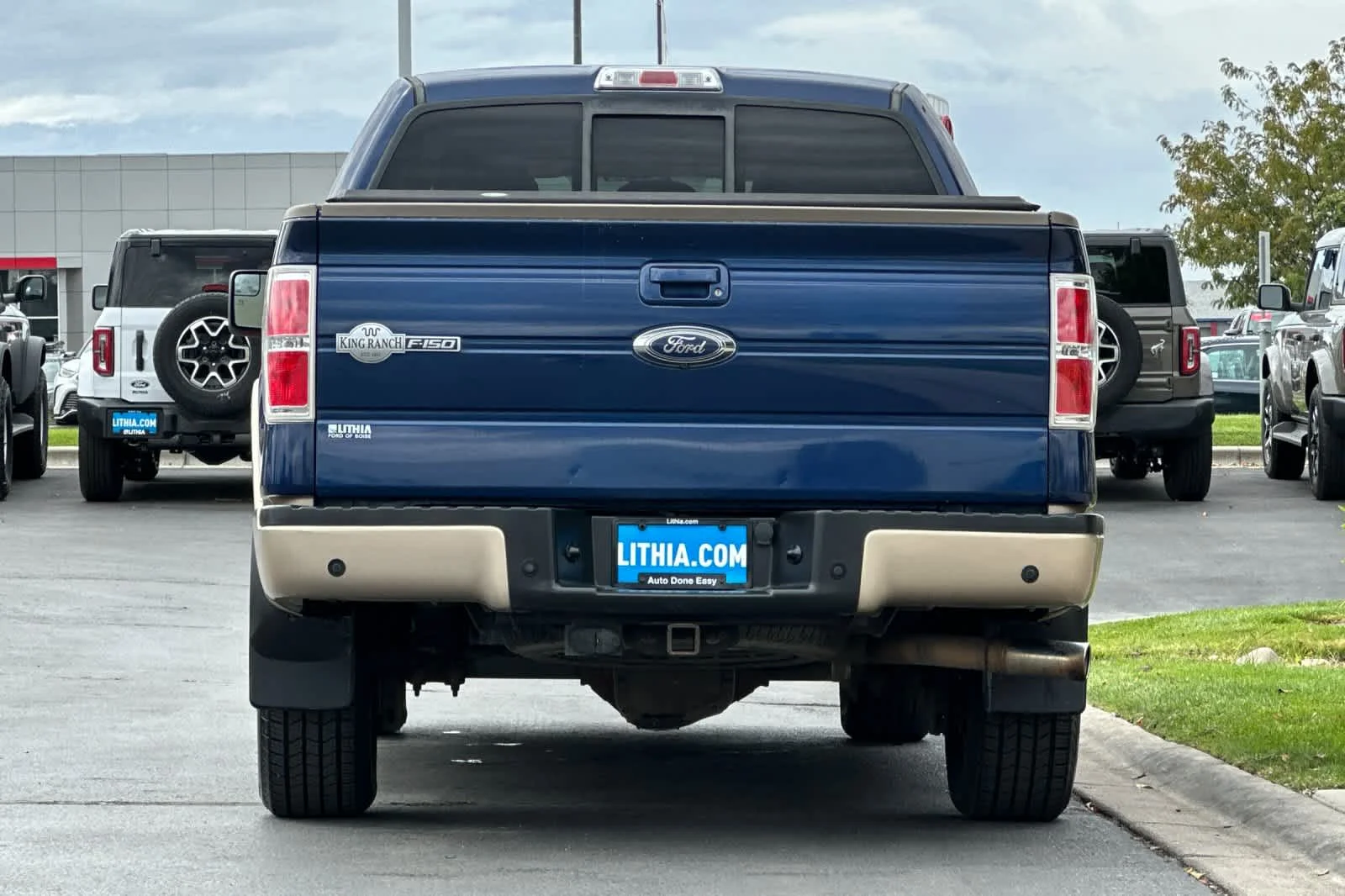 Used 2012 Dark Blue Pearl Metallic Ford King Ranch image 7