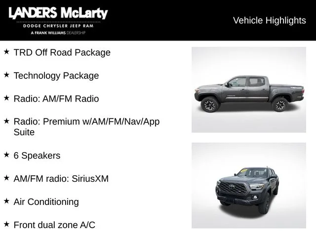 Used 2022 Gray Toyota TRD Off-Road image 5