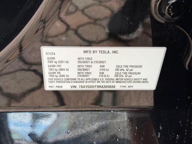 Used 2024 Black Tesla Performance image 21