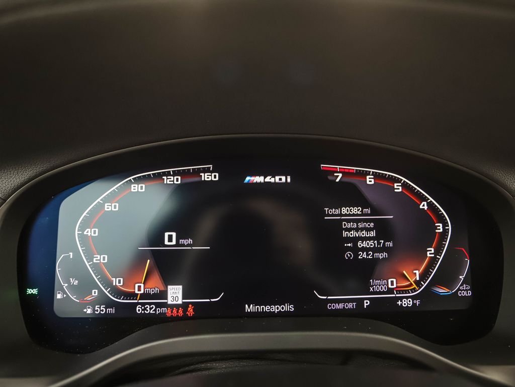 Used 2020 Blue Metallic BMW M40i image 14