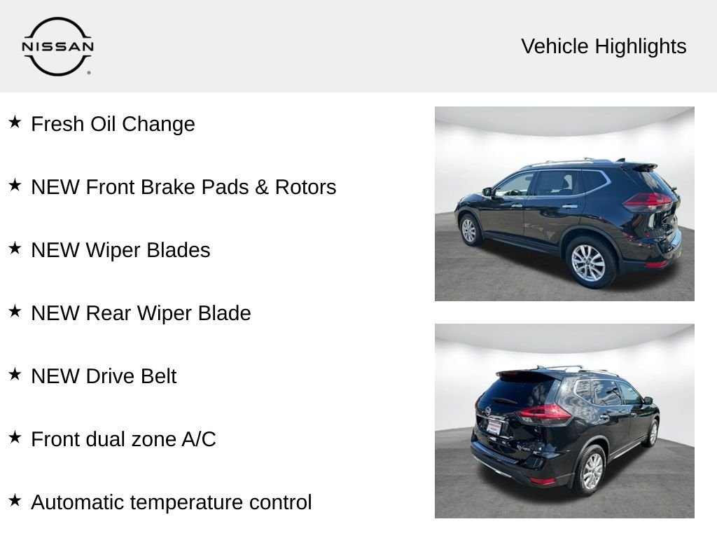 Used 2019 Black Nissan SV image 13