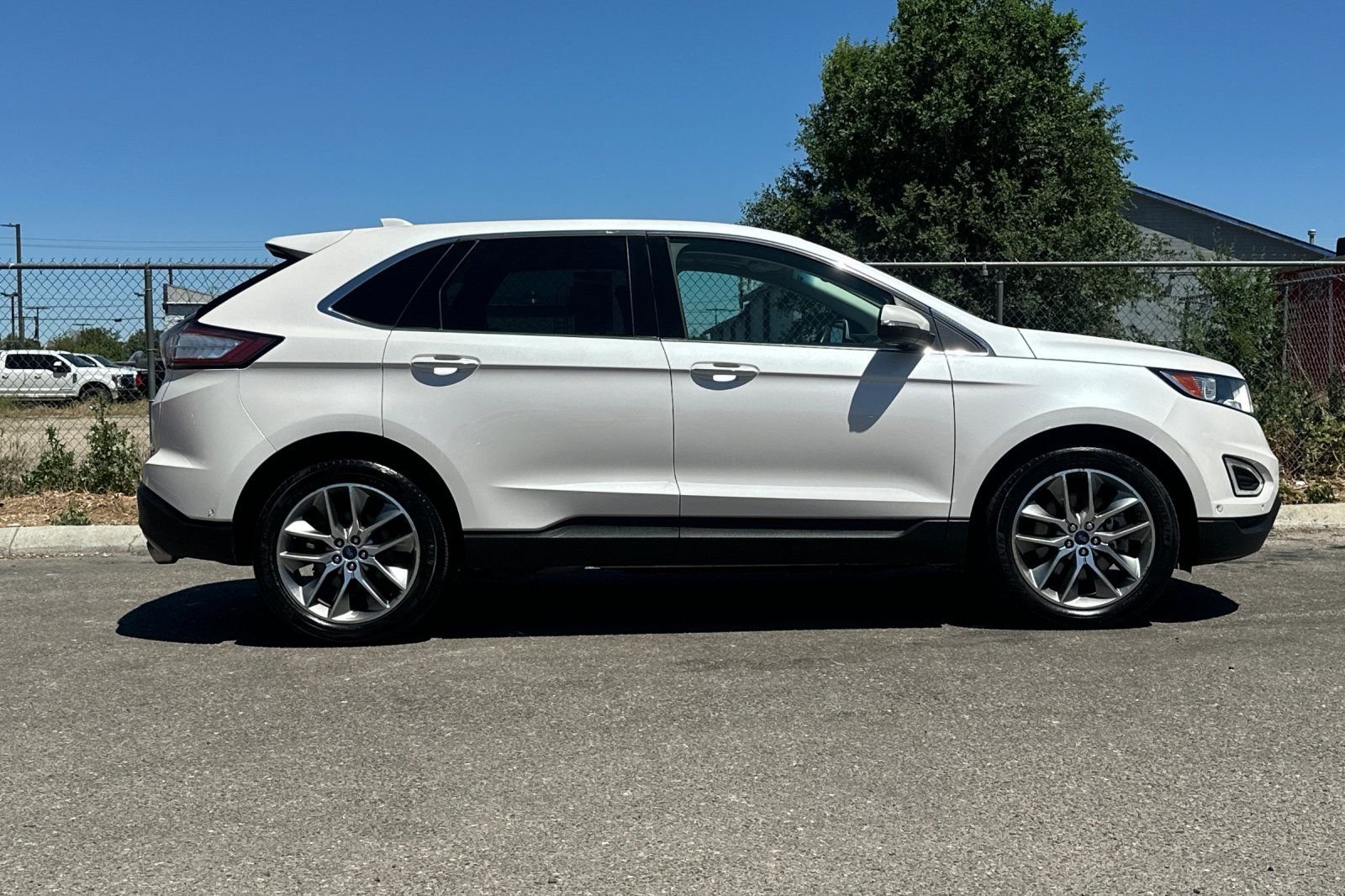 Used 2015 White Ford Titanium image 3