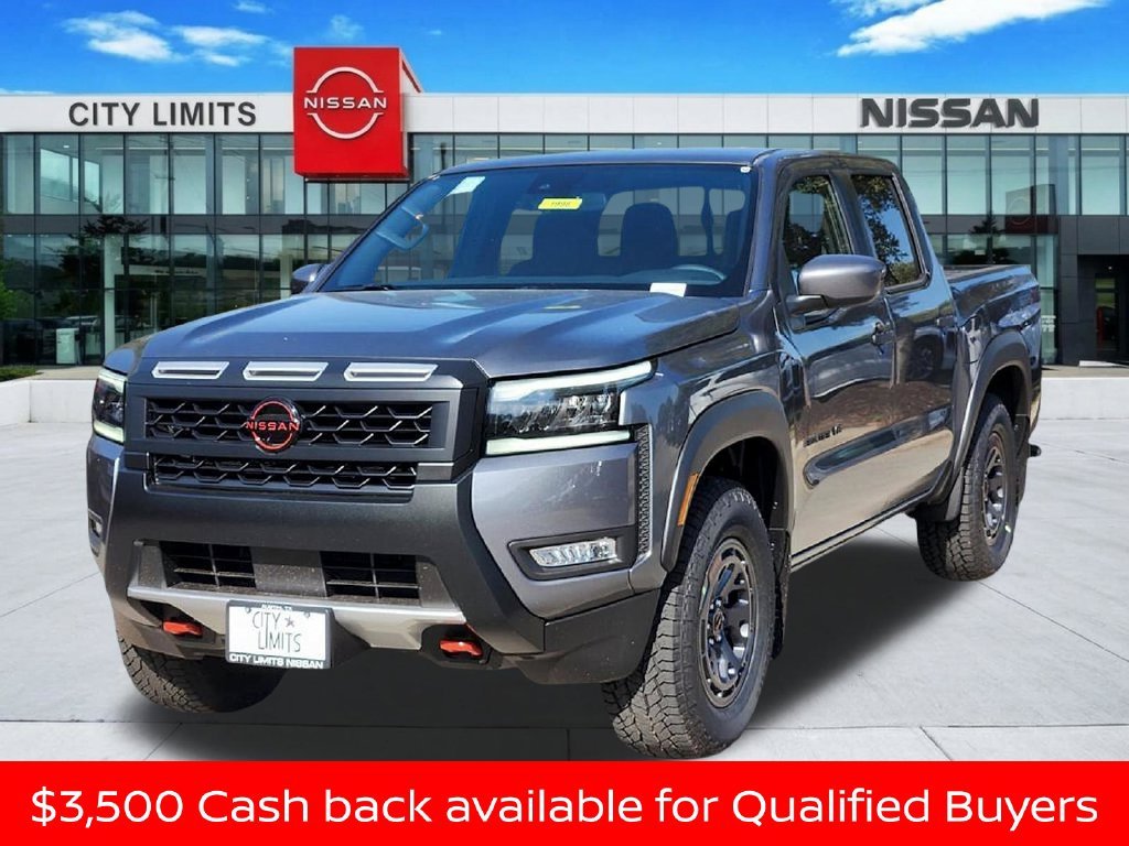 New 2027 Gun Metallic Nissan Crew Cab PRO-X® image 2
