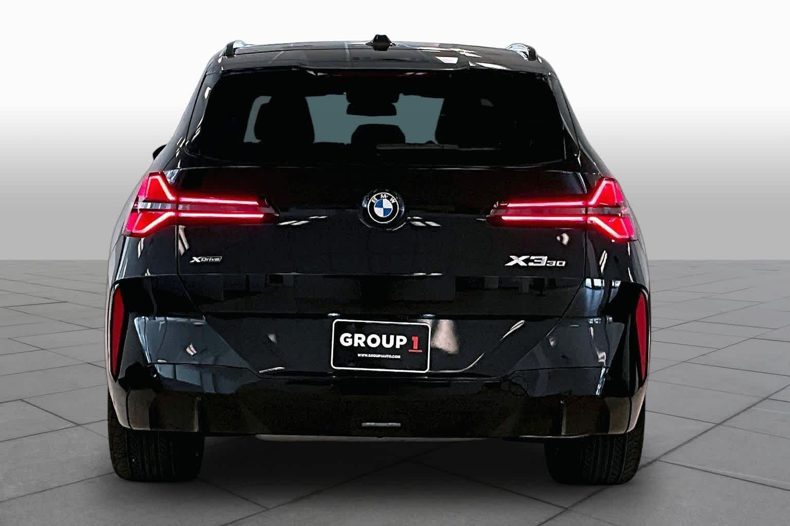 Used 2025 Black Sapphire Metallic BMW 30 xDrive image 4