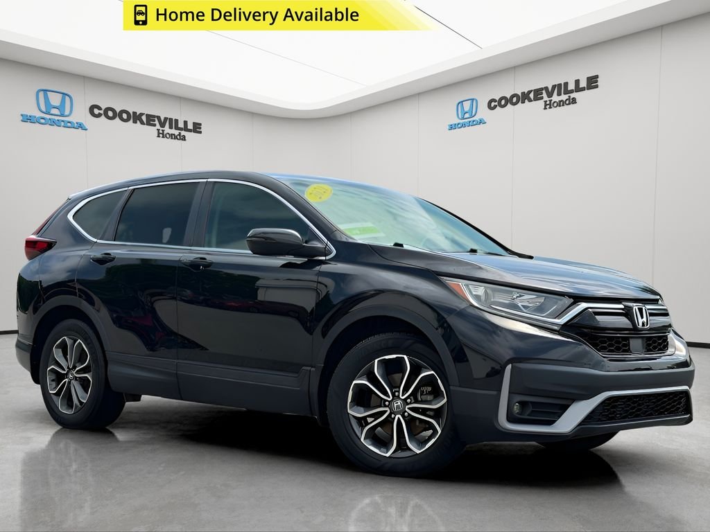 Used 2021 Crystal Black Pearl Honda EX image 1