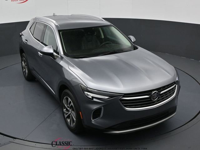Gray (Satin Steel Metallic) 2022 Buick Envision Essence FWD SUV / Crossover Front-Wheel Drive