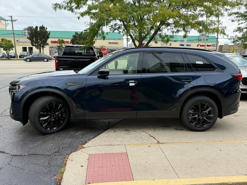 New 2026 Deep Crystal Blue Mica Mazda 3.3 Turbo Premium Sport AWD image 4