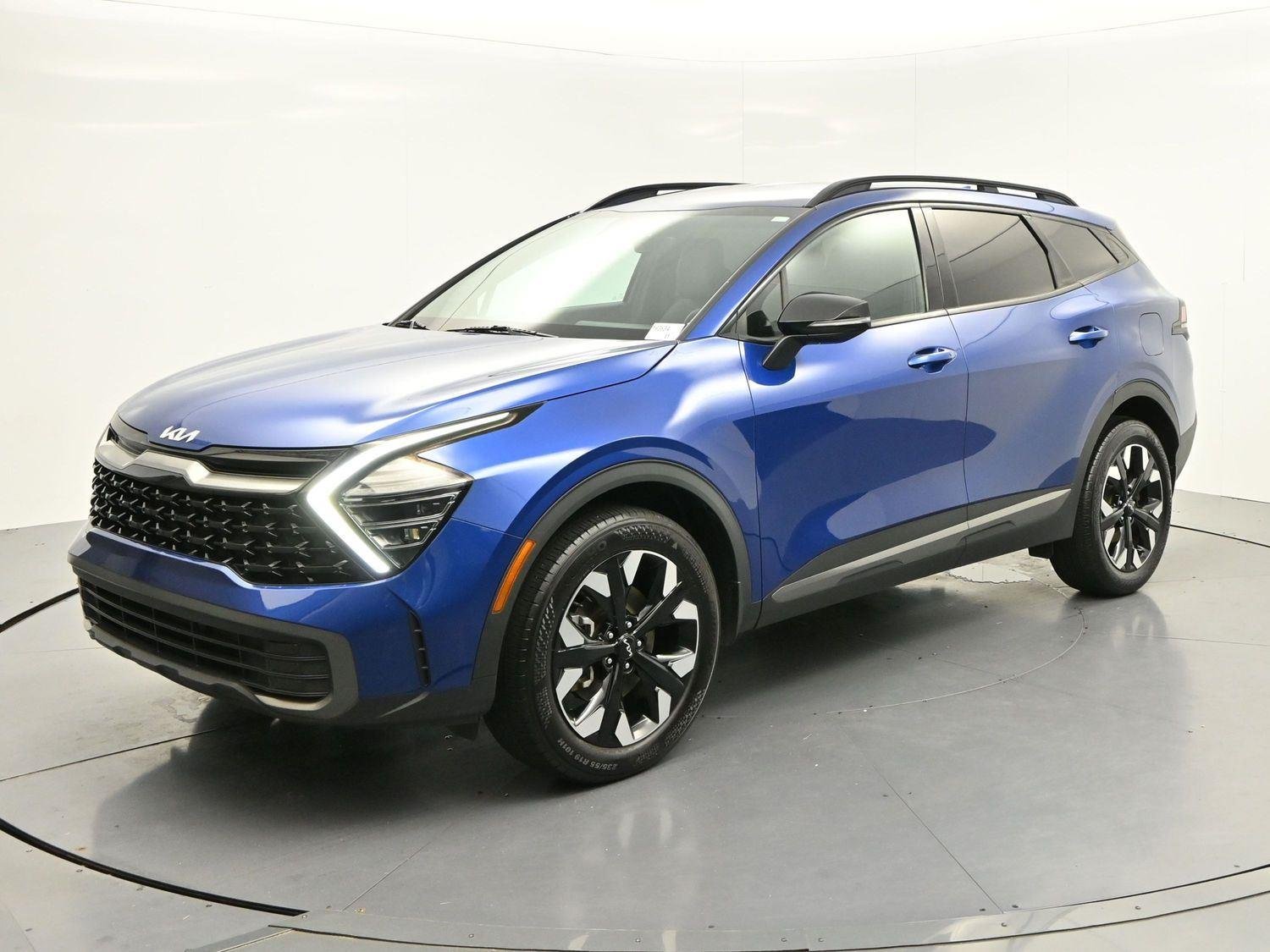 Used 2024 Sapphire Blue Kia X-Line image 3