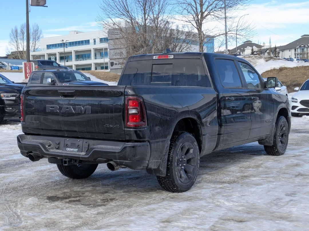 New 2026 Black RAM Sport - - Panoramic Sunroof - Sport Performance Hood - Hurricane Turbo - 3.92 Axle & More! image 8