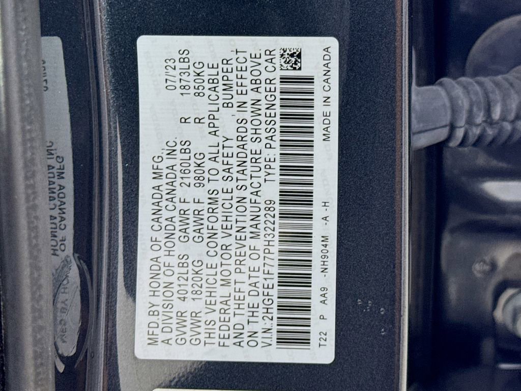 2023 Honda Civic EX - Photo 85