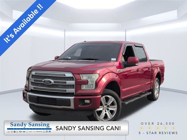 Used 2015 Red Ford Lariat image 1