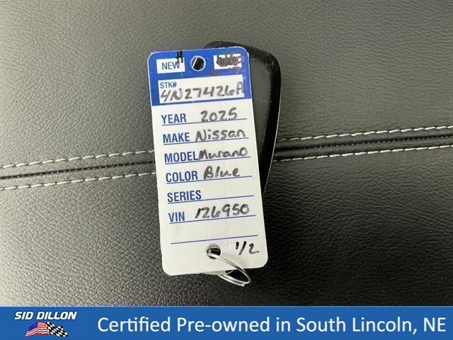 Used 2025 Deep Ocean Blue Pearl/Super Black Nissan Platinum image 8