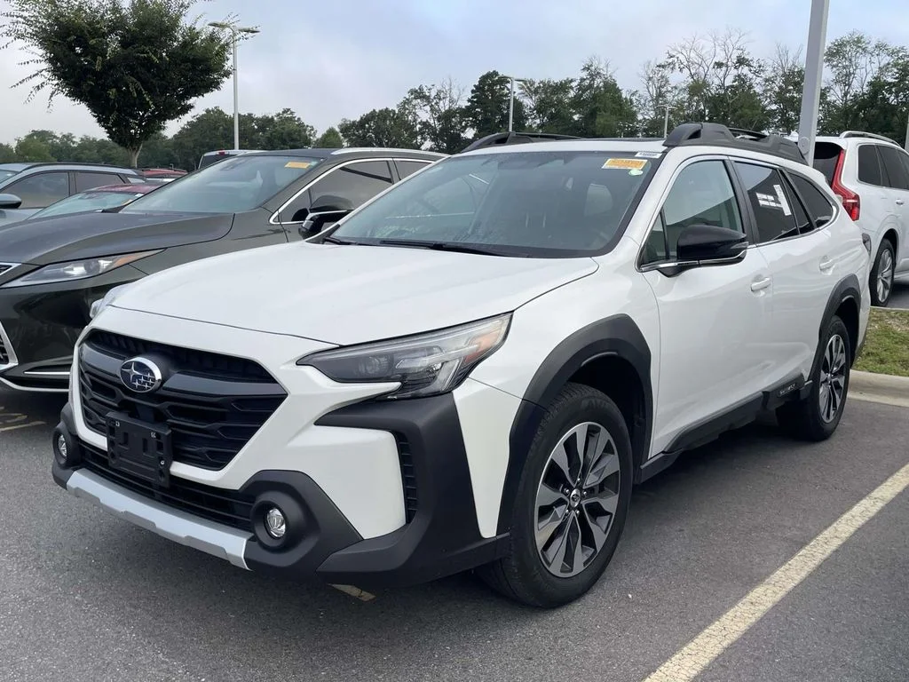 Used 2024 Crystal White Pearl Subaru Limited image 2