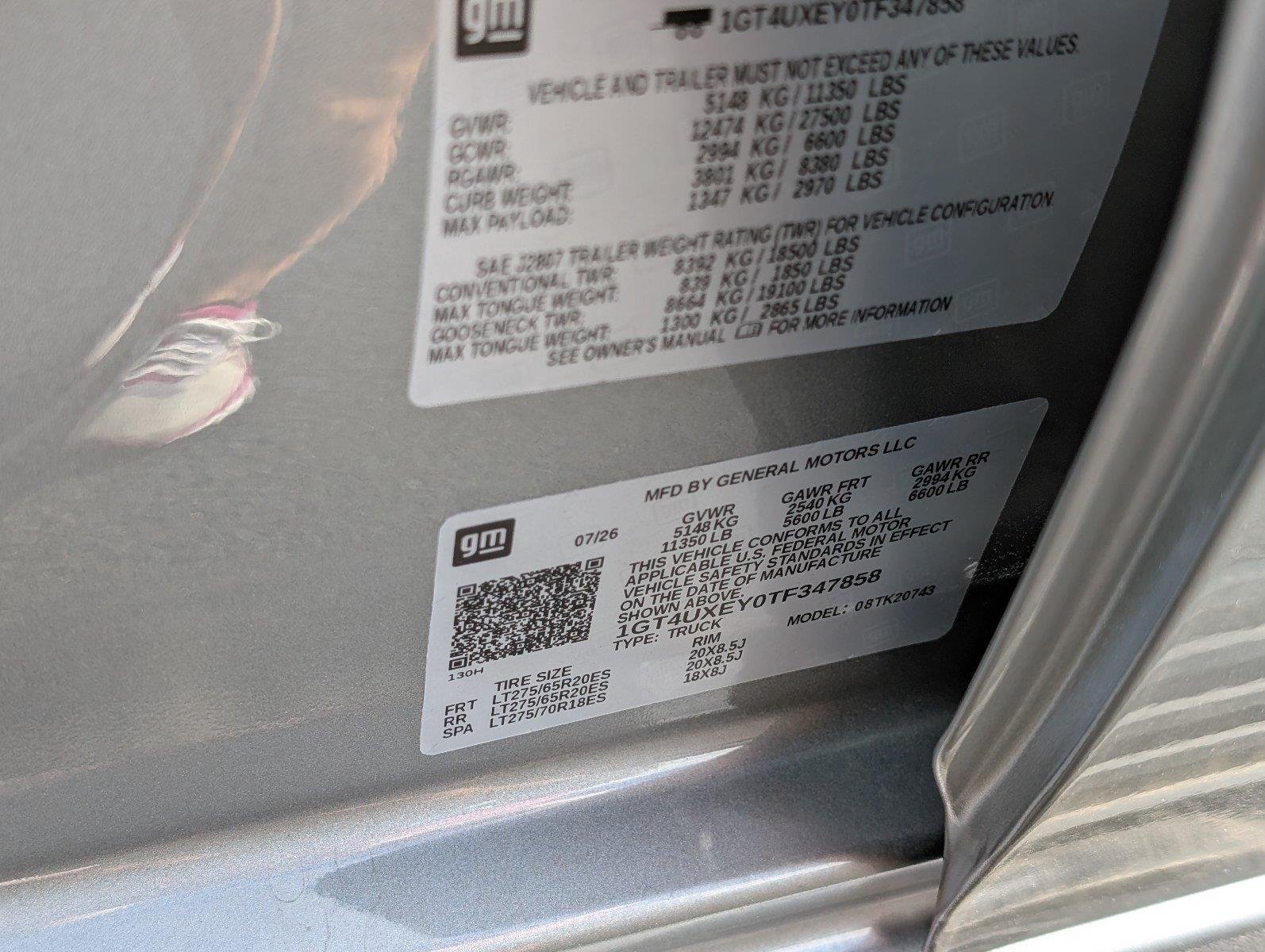 New 2026 Sterling Metallic GMC Denali Ultimate image 15