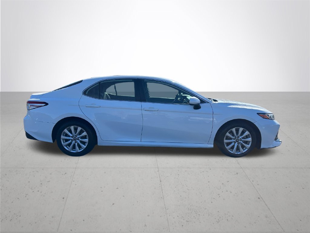 Used 2019 Super White Toyota LE image 6