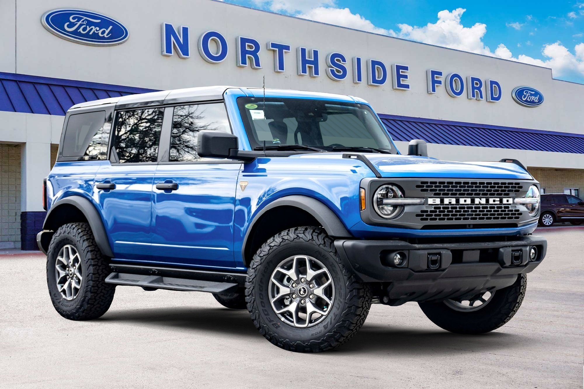 New 2025 Velocity Blue Metallic Ford Badlands image 1