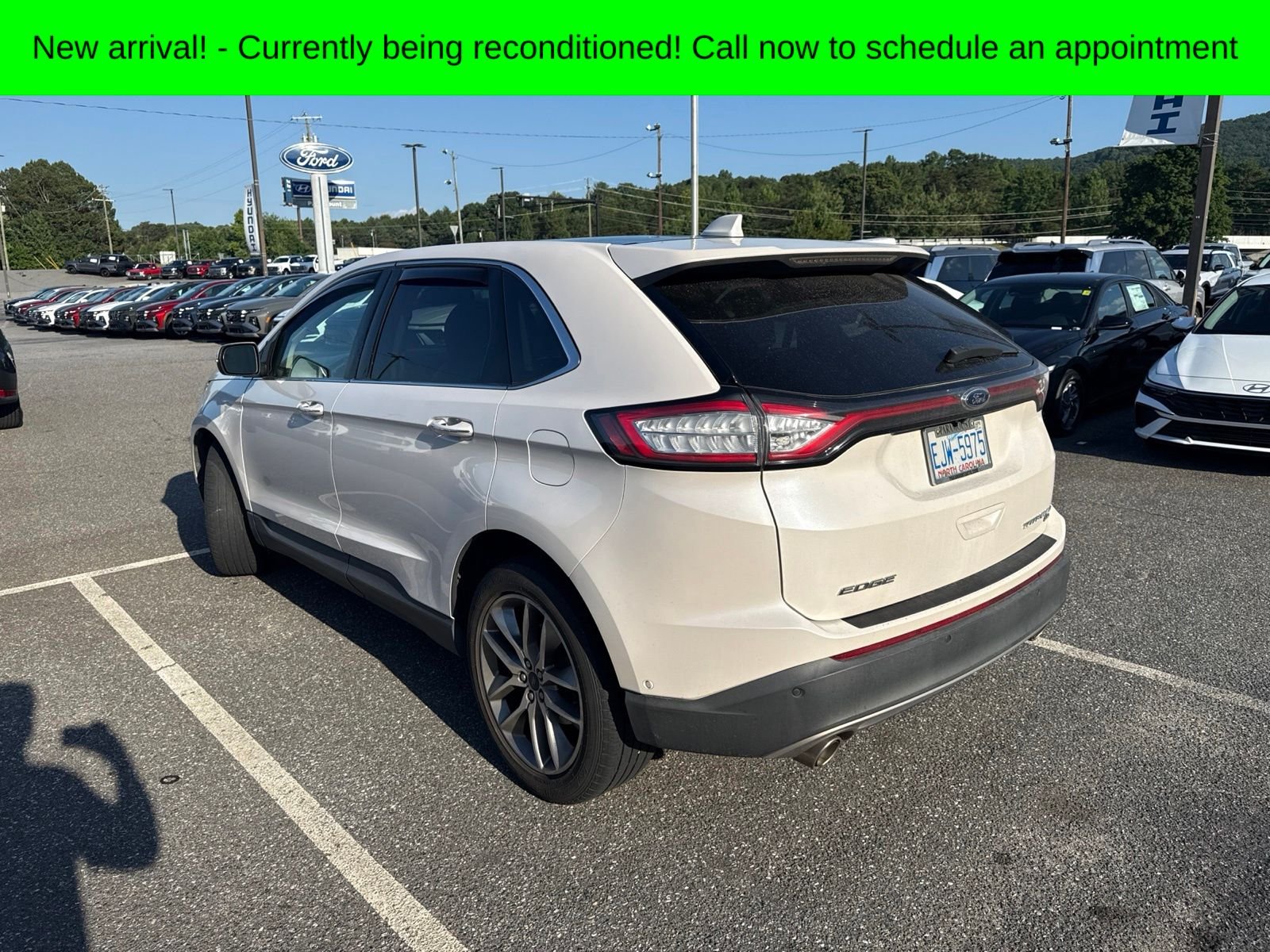 Used 2017 White Ford Titanium image 4