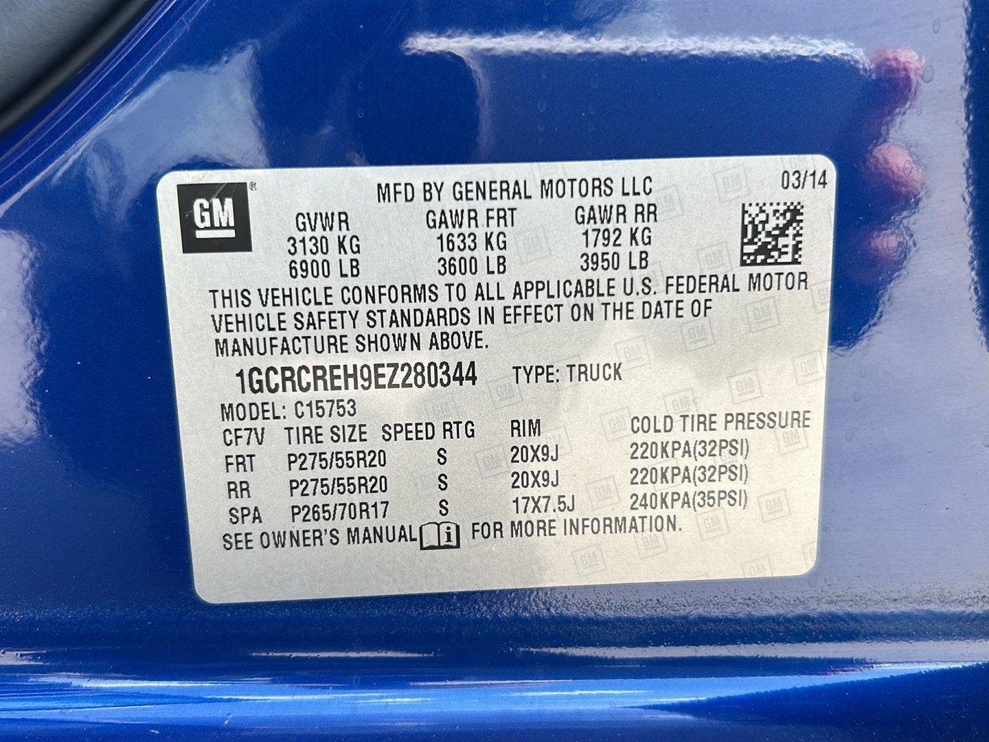Used 2014 Blue Topaz Metallic Chevrolet LT image 31