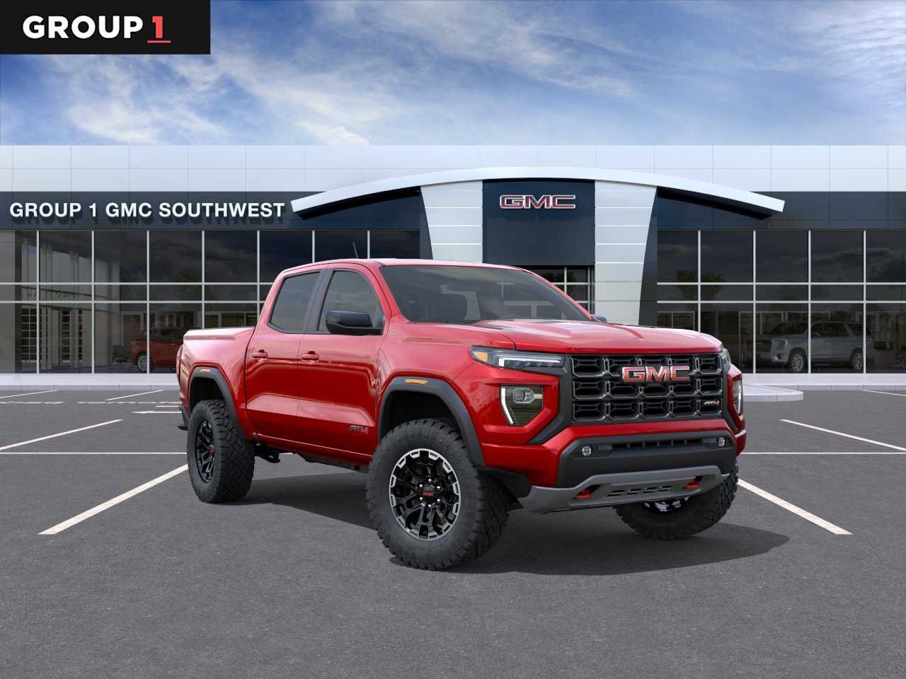 New 2026 Volcanic Red Tintcoat GMC AT4 image 1