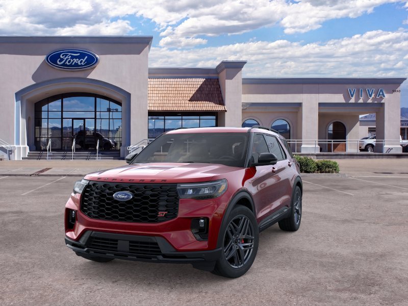 New 2026 Rapid Red Metallic Tinted Clearcoat Ford ST image 2