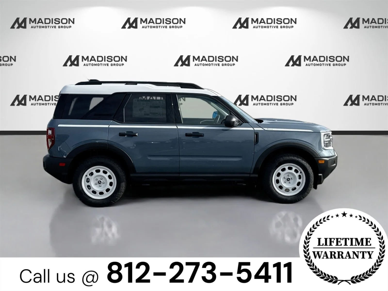 New 2025 Azure Gray Metallic Tri-Coat Ford Heritage image 4