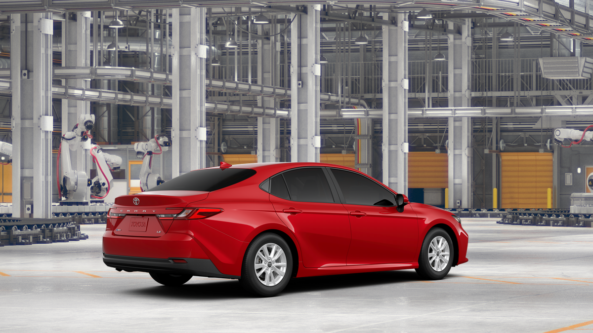 New 2026 Supersonic Red Toyota LE image 10