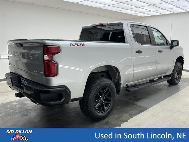 Used 2020 Silver Ice Metallic Chevrolet Custom Trail Boss image 4