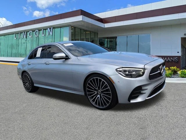 Certified Used 2021 Citrus Mercedes-Benz E 350 image 2