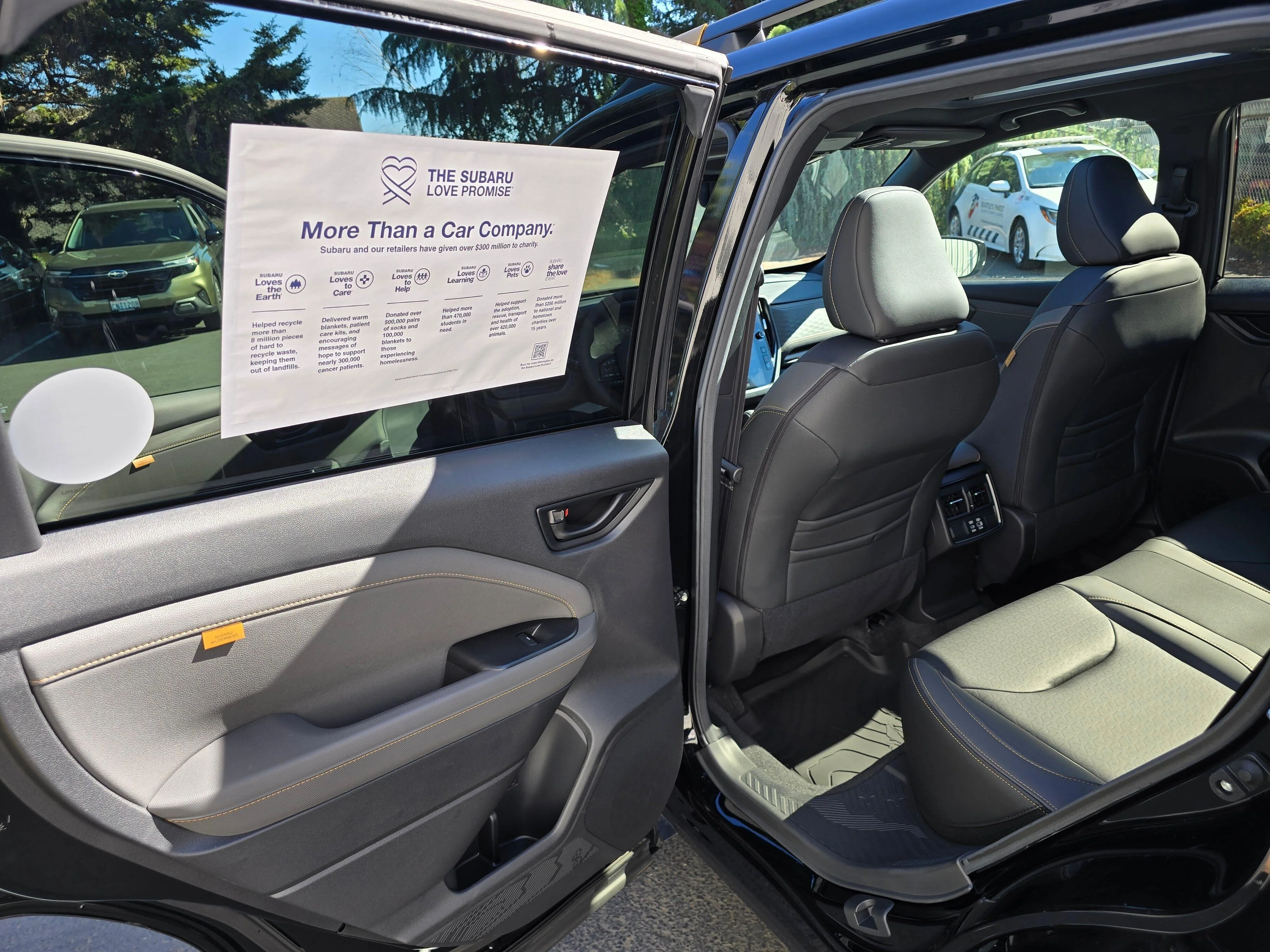 New 2026 CRYSTAL BLACK SILICA Subaru Wilderness image 9