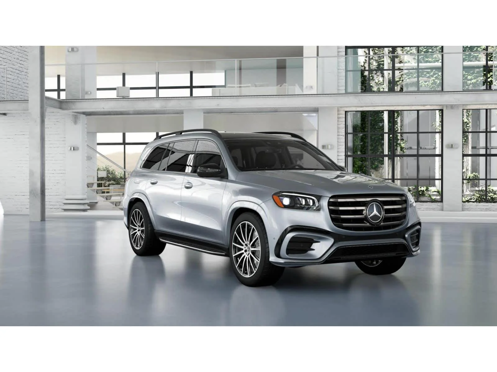 Used 2025 Cirrus Silver Metallic Mercedes-Benz GLS 580 image 10