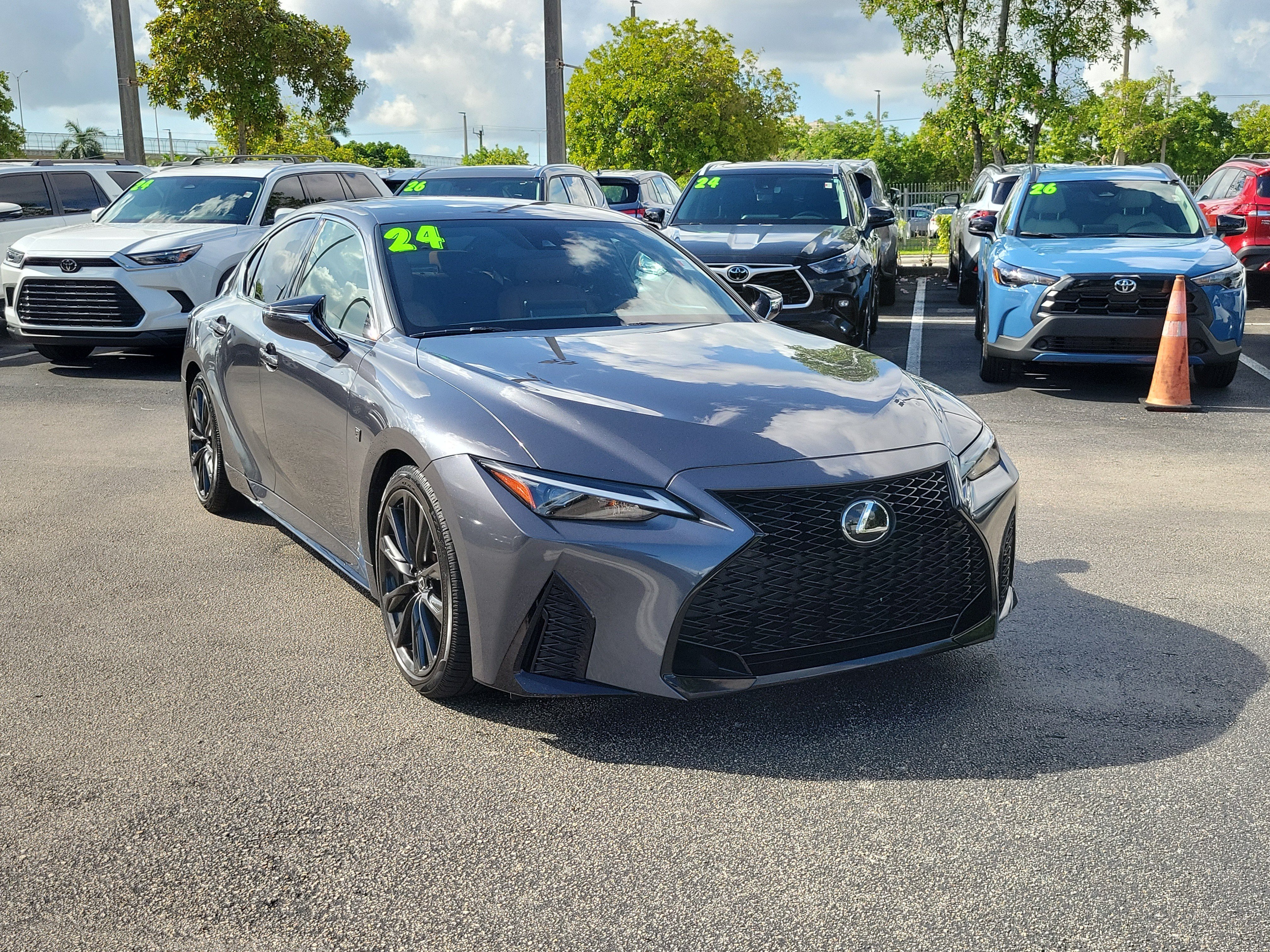 Used 2024 Gray Lexus IS 350 F SPORT Design image 3