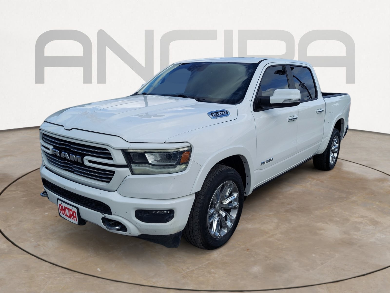 Used 2022 Bright White Clearcoat Ram Laramie image 6