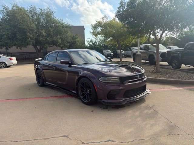 Used 2021 Purple Dodge R/T Scat Pack Widebody image 3