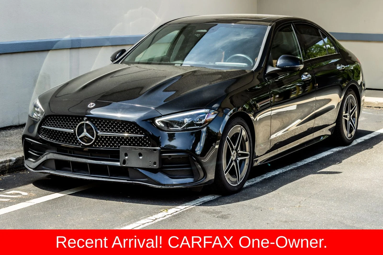 Used 2022 Black Mercedes-Benz C 300 image 1