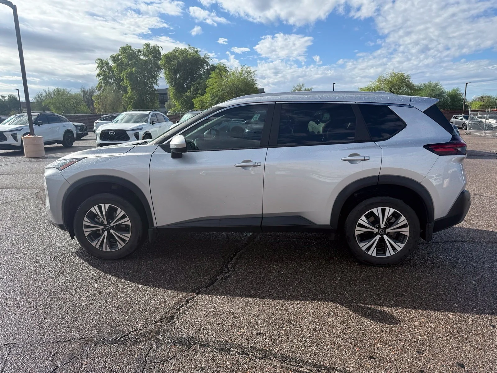 Used 2023 Brilliant Silver Nissan SV image 7