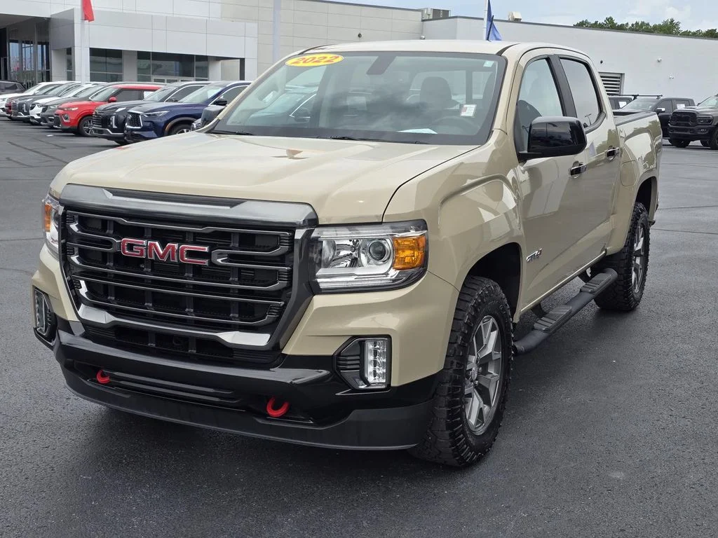Used 2022 Desert Sand Metallic GMC AT4 - Leather image 3