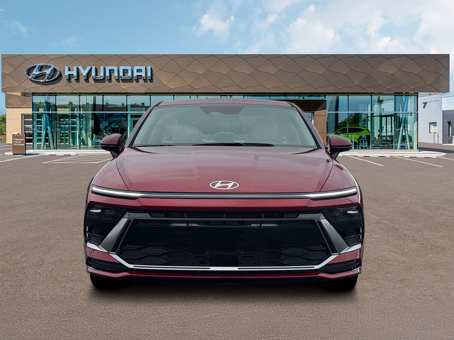 New 2026 Red Hyundai SEL Sport image 12