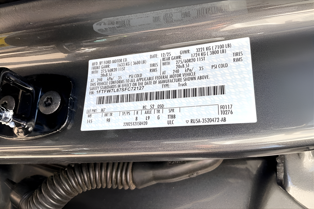 New 2025 Gray Ford Platinum image 13