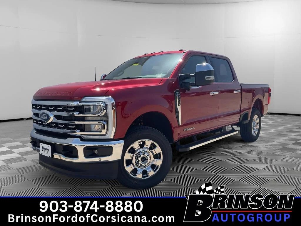 New 2026 Ruby Red Metallic Tinted Clearcoat Ford LARIAT image 1