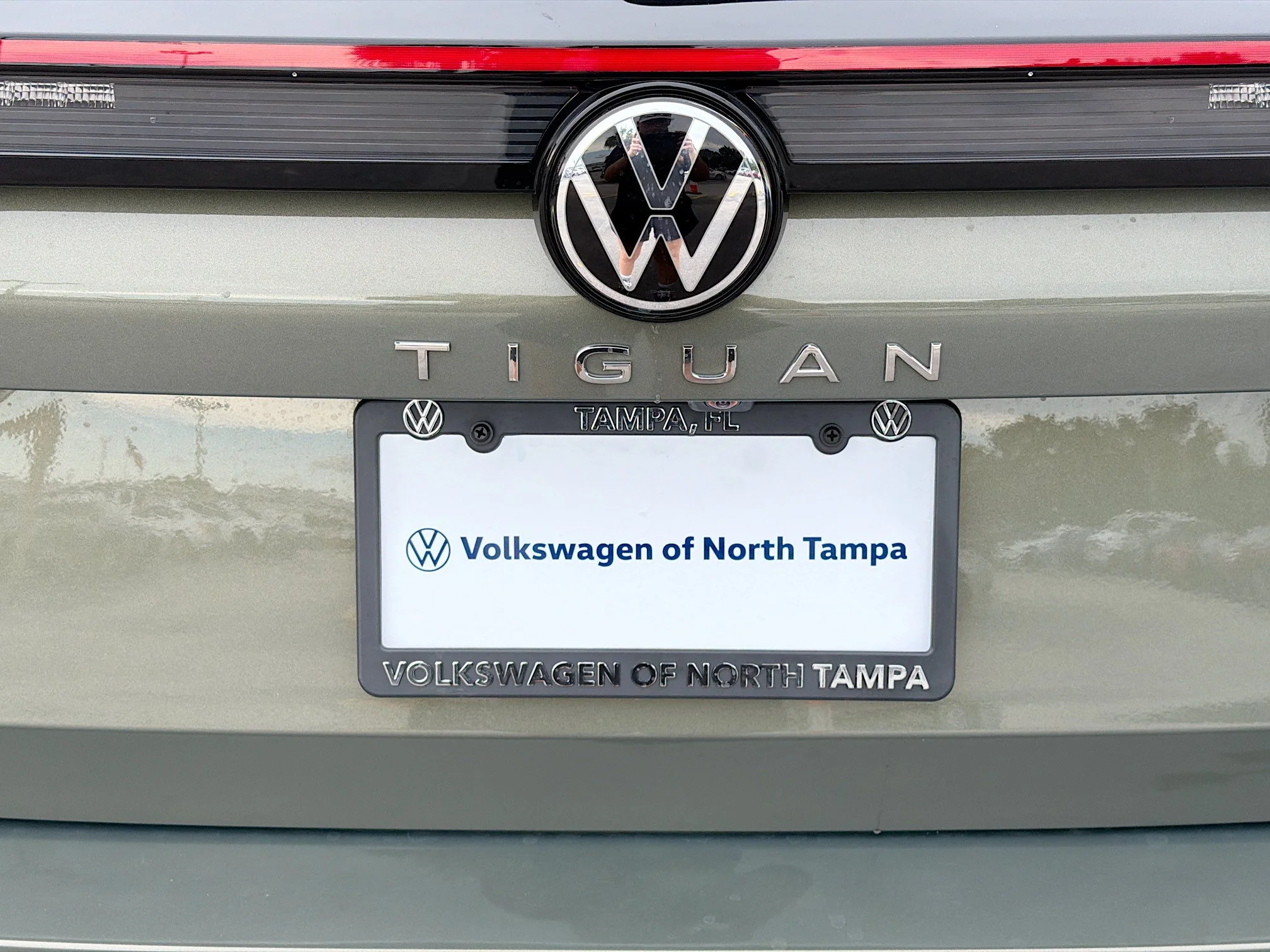 New 2026 Green Volkswagen SEL R-Line Turbo image 11