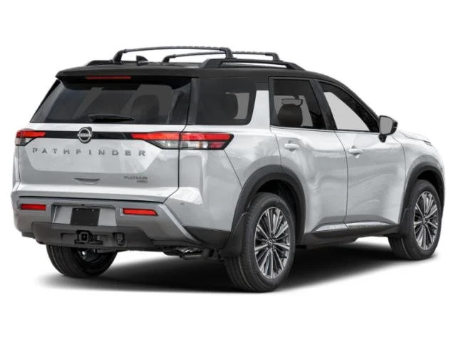 New 2026 Everest White Pearl TriCoat / Super Black Two-tone Nissan Platinum image 2